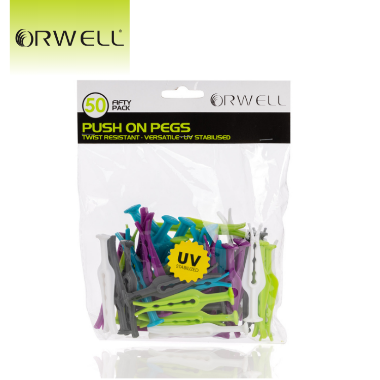 Orwell Push On Pegs 50pk
