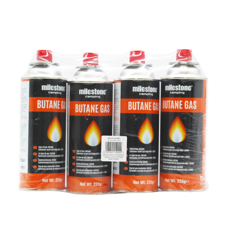Camping Gas CRV 227G Refill for Flat Stoves 4pk