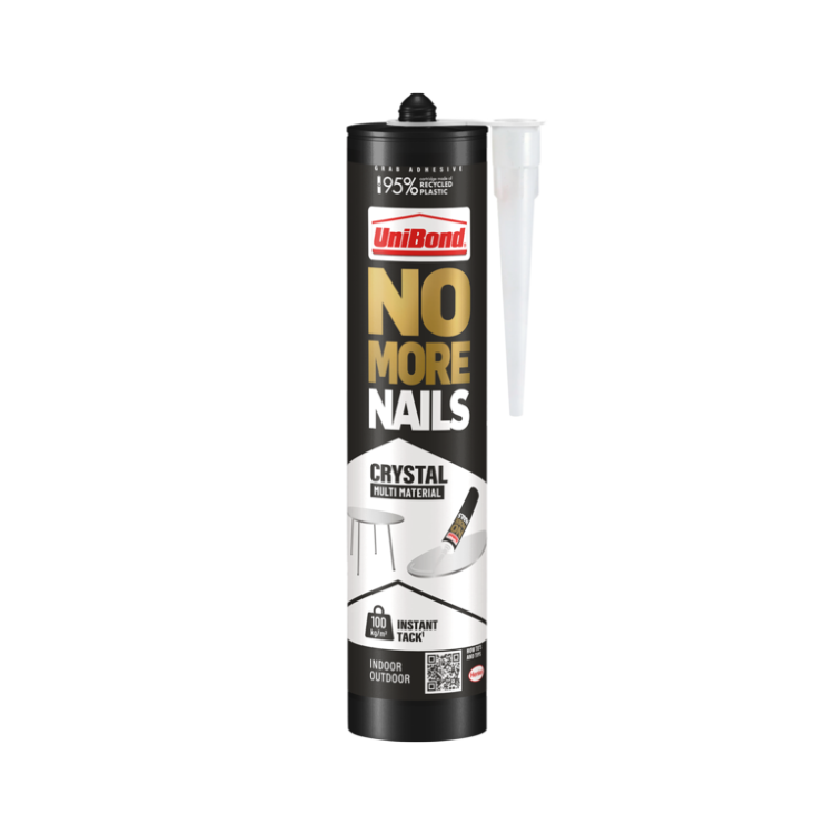 UniBond No More Nails Crystal Clear Cartridge 290g