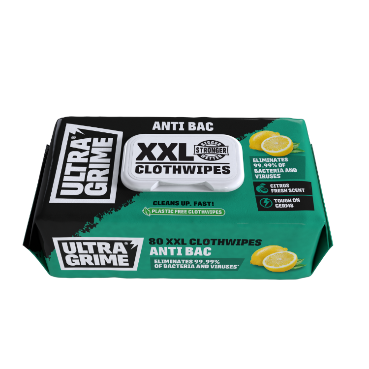 UltraGrime LIFE Anti-Bac Clothwipes 80pk