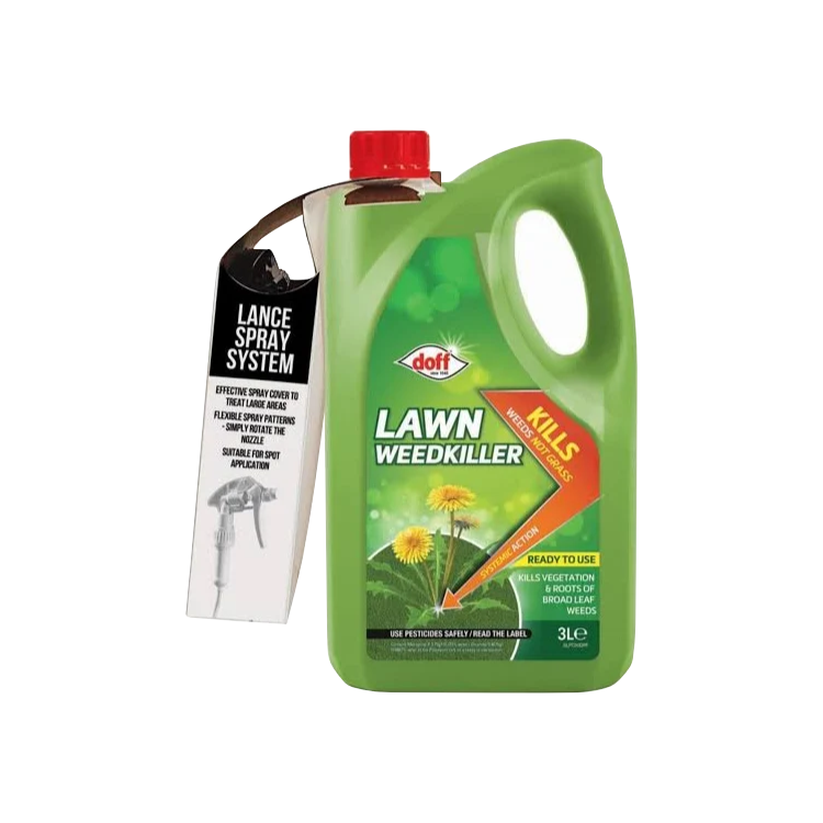 Doff Lawn Weedkiller Ready To Use 3L